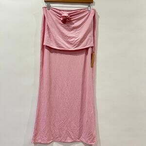 Reformation Adalynn Knit Two Piece Top And Maxi Skirt Baby Girl Size XL NWT